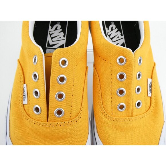 Vans Orange Sneakers Women's Size 7; Men's Size 5.5 - Picture 4 of 11